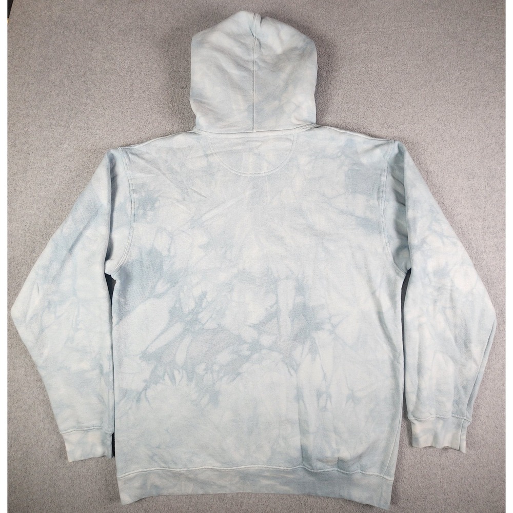 The Mountain Dog Is Love Hoodie Adult Size Medium Blue Tie Dye‎ Dean Russo 2015 - Picture 9 of 14